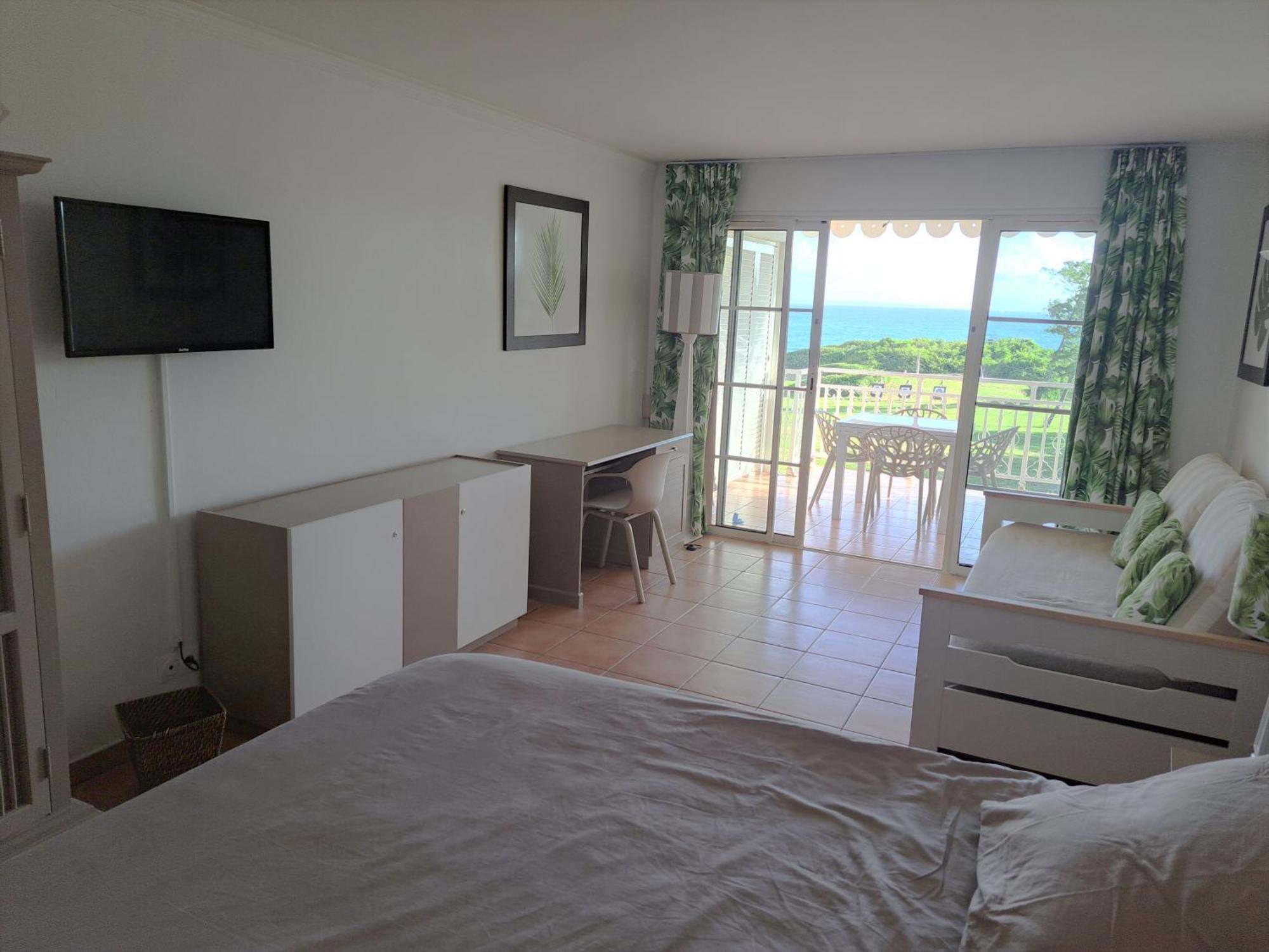 Grand Studio Vue Mer Exceptionnelle, Piscines, Plages. Sainte-Anne  Exterior photo